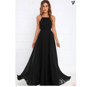 Mythical Kind of Love Black Maxi Dress